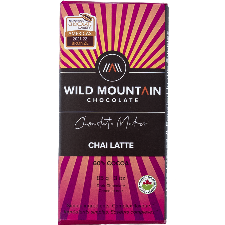 Wild Mountain Chai Latte Chocolate Bar