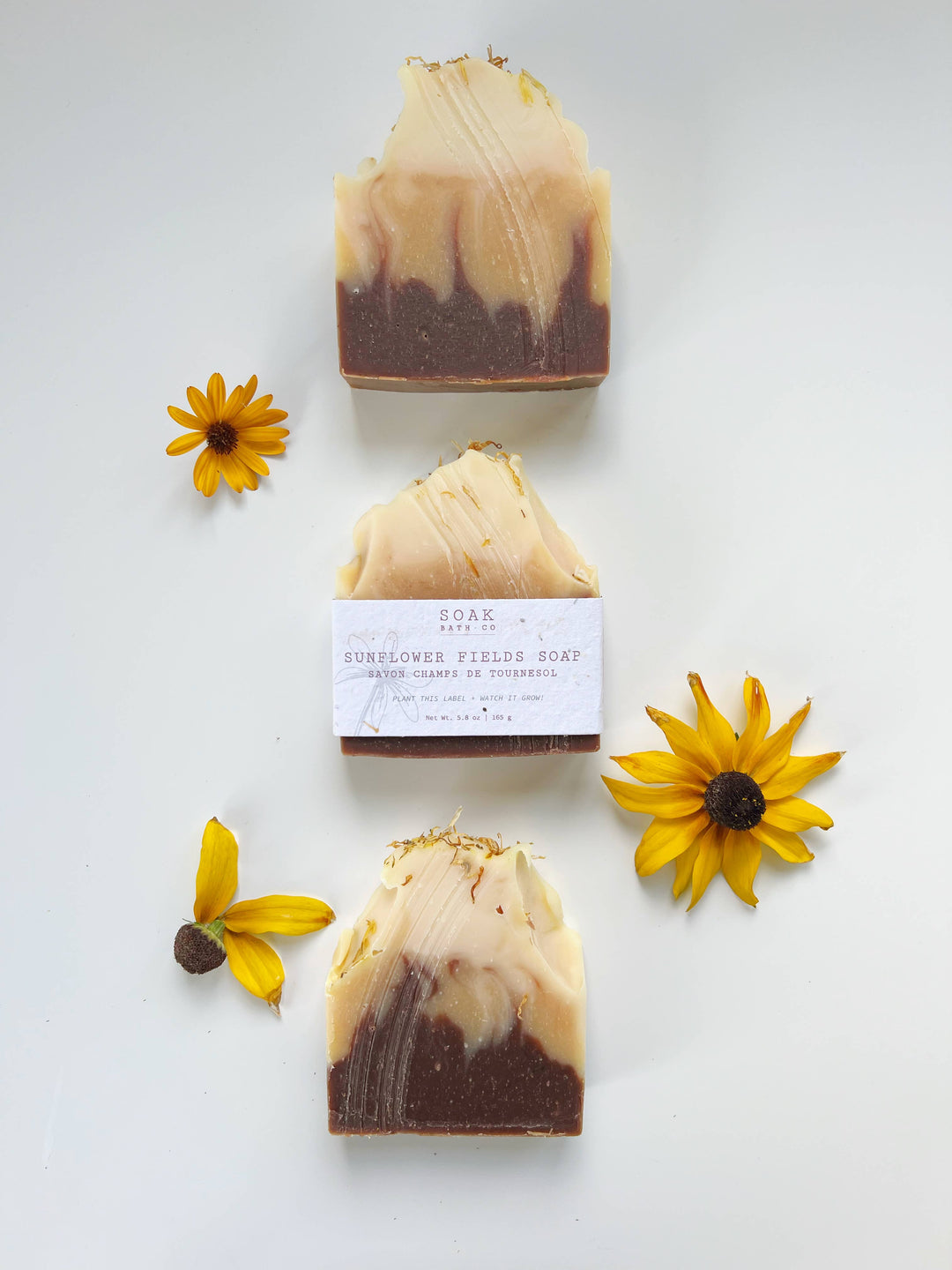 Sunflower Fields Soap Bar - Fall Collection - Canadian Made