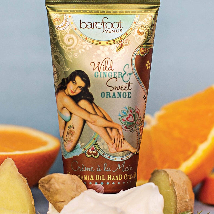 Ginger &amp; Sweet Orange | Macadamia Oil Hand Cream: 50ml