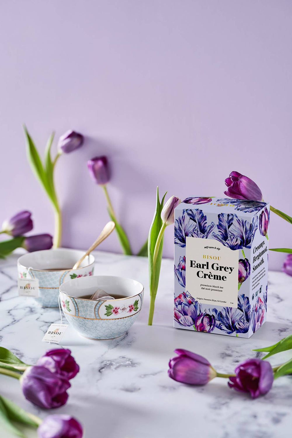 Organic Earl Grey Crème - Black tea sachets - Gift Smack Gift Company