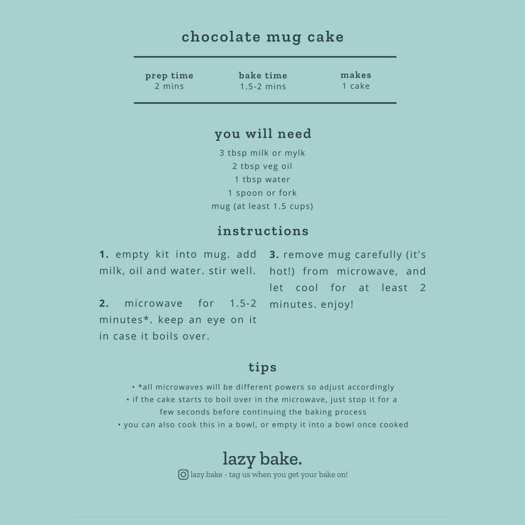Chocolate Mug Cake