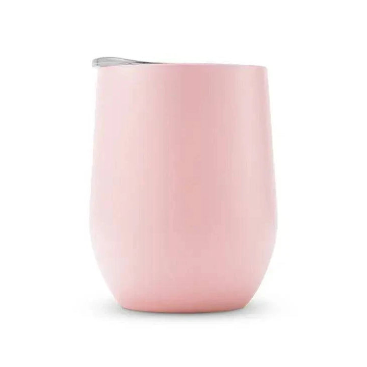 12 oz. Stemless Travel Tumbler - Pastel Pink - Gift Smack Gift Company