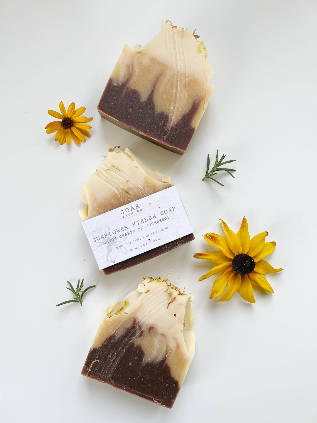 Sunflower Fields Soap Bar - Fall Collection - Canadian Made