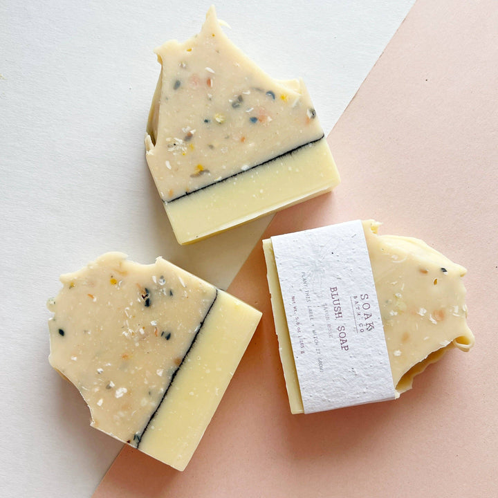 SOAK Bath Co Blush Soap Bar