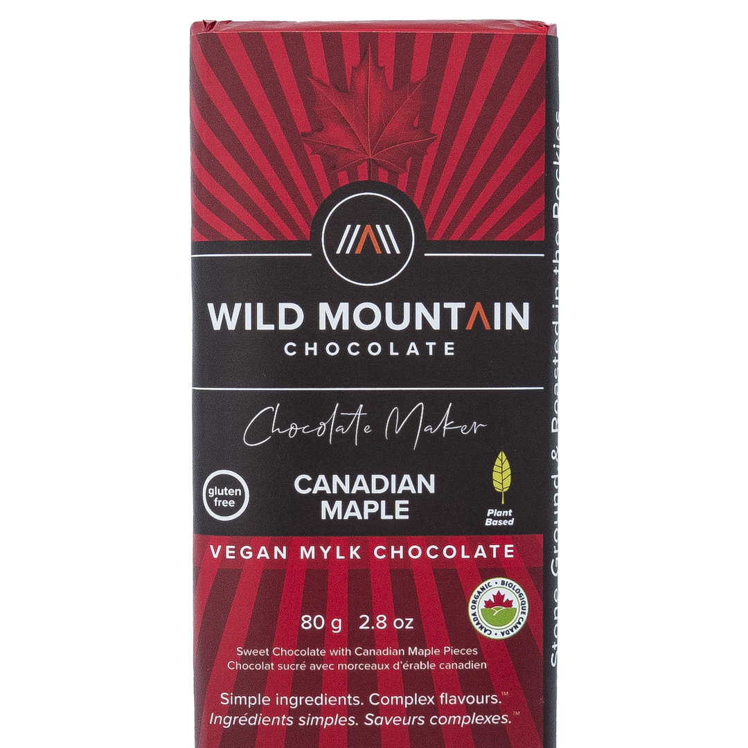 Wild Mountain Canadian Maple Chocolate Bar