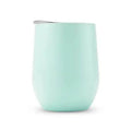 12 oz. Stemless Travel Tumbler - Blank: Aqua Blue - Gift Smack Gift Company