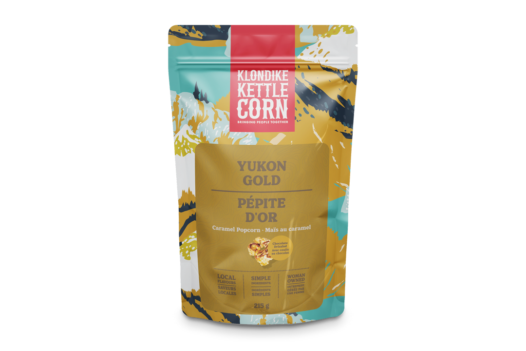 Yukon Gold - chocolate drizzle caramel: Small