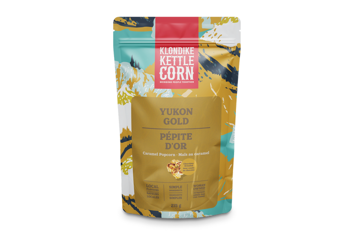 Yukon Gold - chocolate drizzle caramel: Small