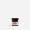 Unscented dry skin hydrating balm by Epic Blend in a 1oz jar, showing creamy lotion texture for dry skin relief.