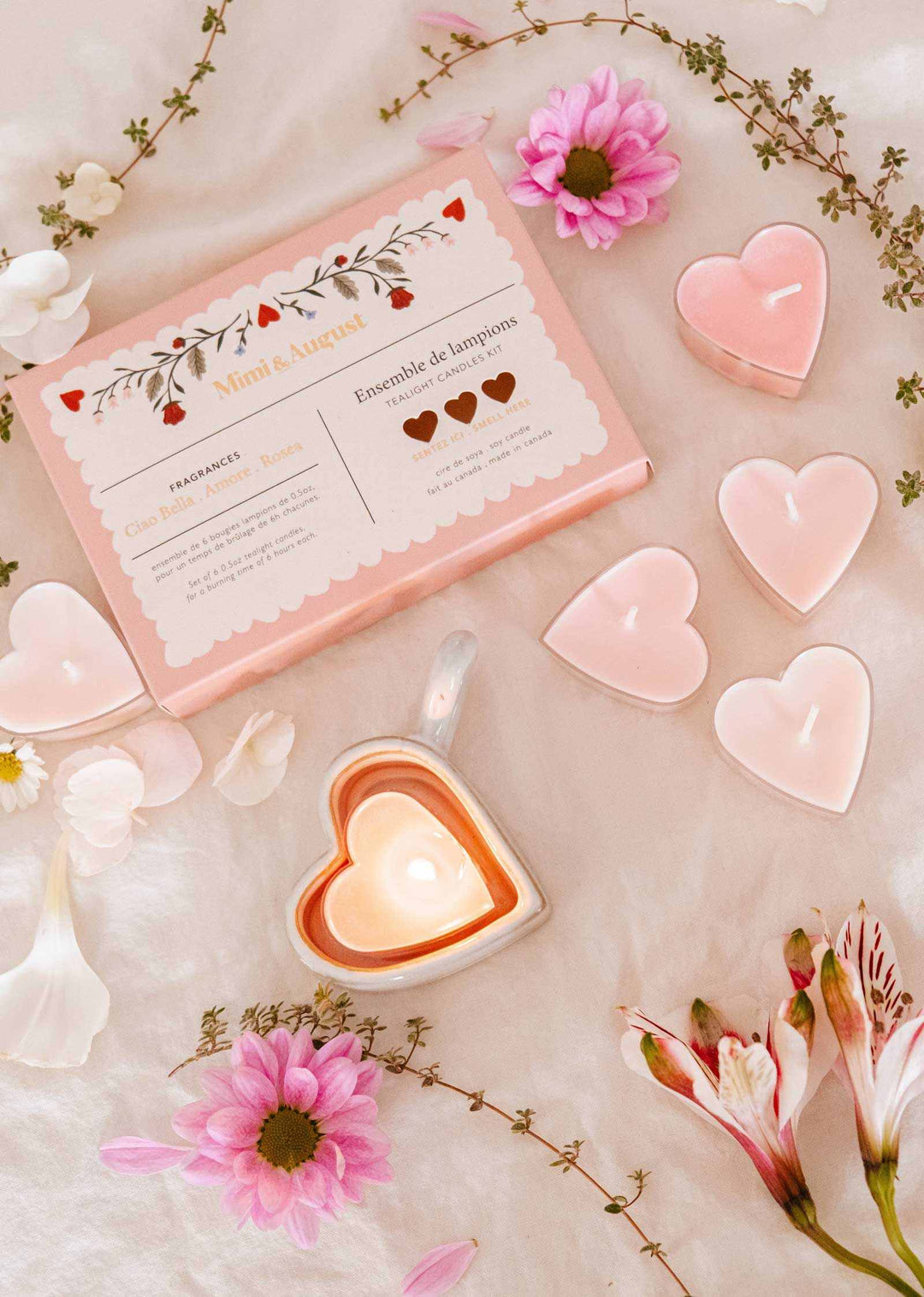 Little Hearts – Tealight Candle Set