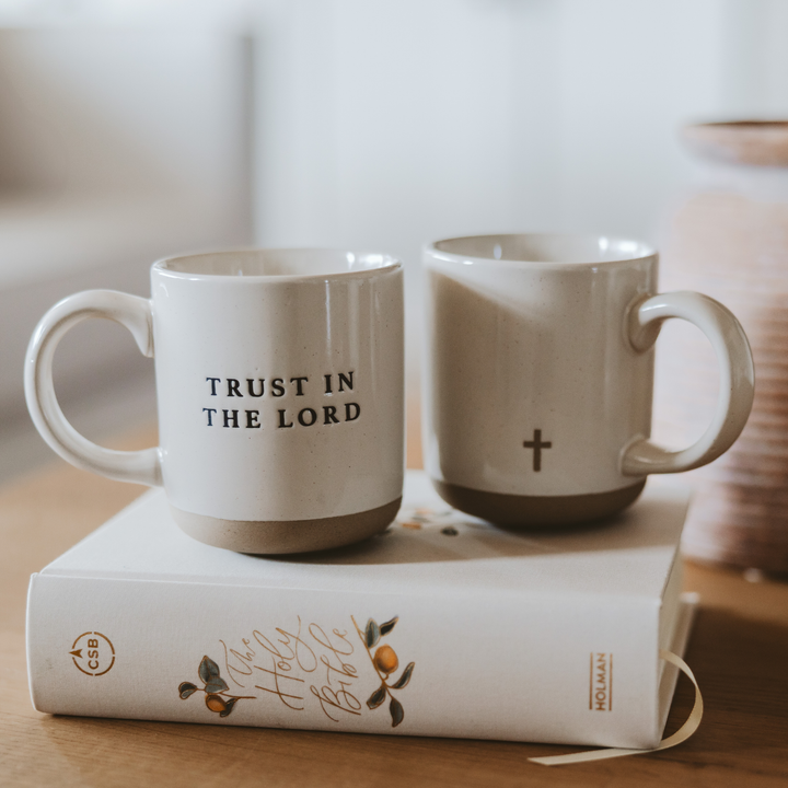 *NEW* Cross Stoneware Coffee Mug - Home Decor & Gifts