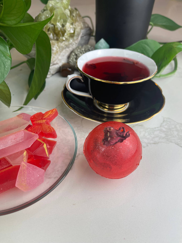 Berry Hibiscus Tea Bomb 🍁