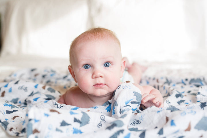 Classic Muslin Swaddle - Mountain Top - Gift Smack Gift Company