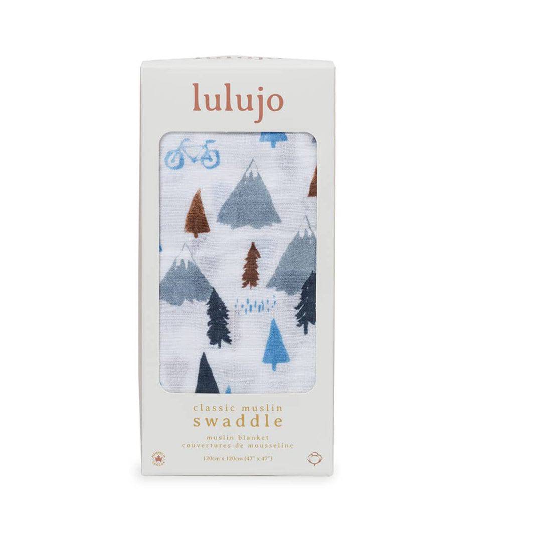 Classic Muslin Swaddle - Mountain Top - Gift Smack Gift Company