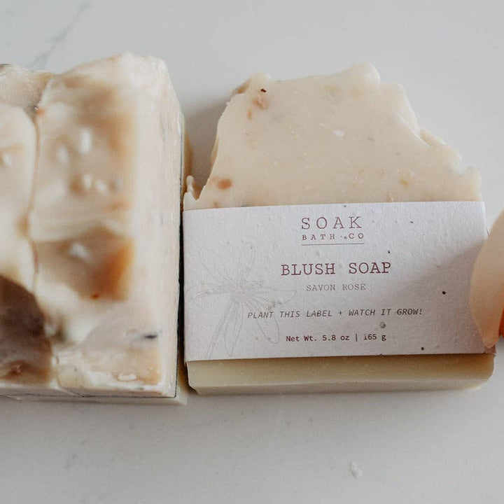 SOAK Bath Co Blush Soap Bar