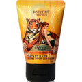 Hand cream tube with tiger design and 'Barefoot Venus' branding on a white background