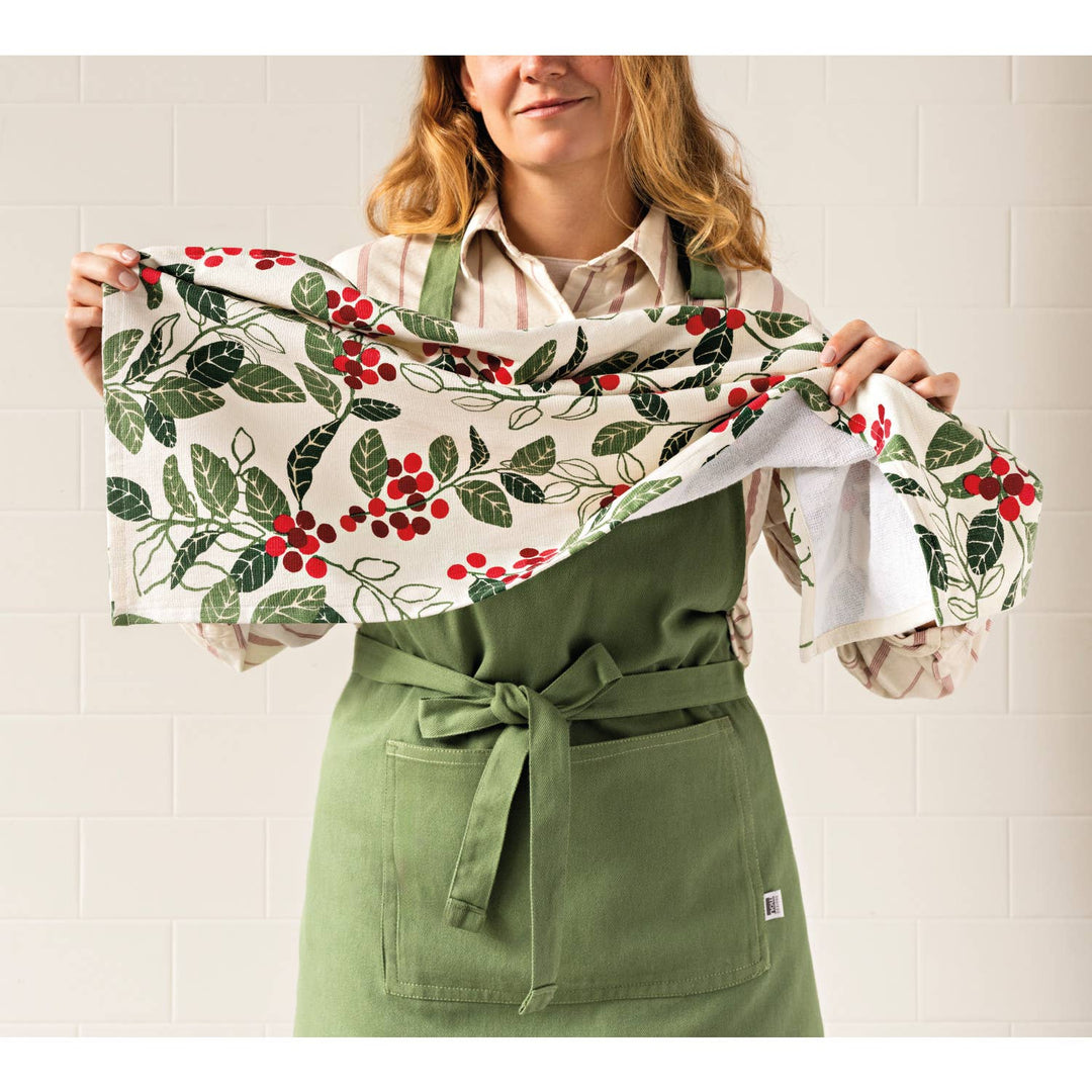 Now Designs Merry Berry Christmas Terry Dishtowel