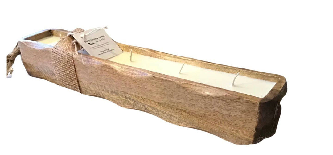 Mango Tray Dough Bowl Candle: Vanilla Birch