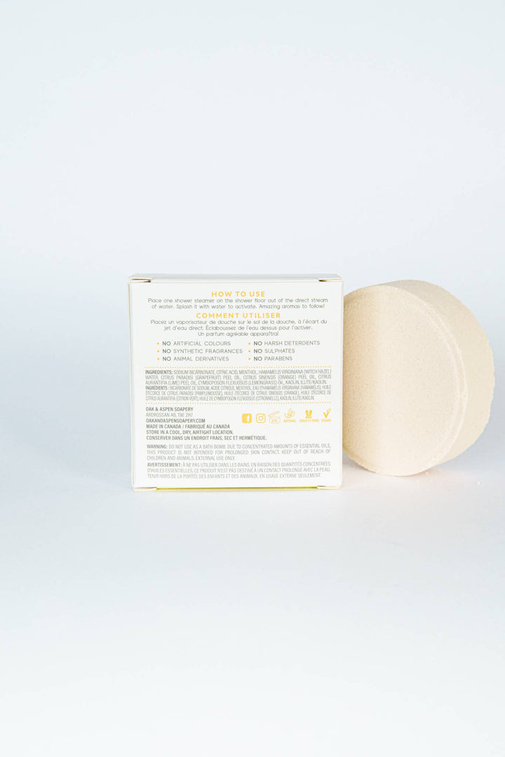 Individual Shower Steamer: Citrus Burst