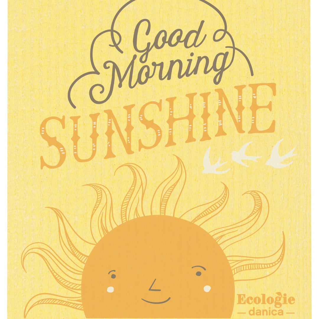 Good Morning Sunshine Sponge Cloth