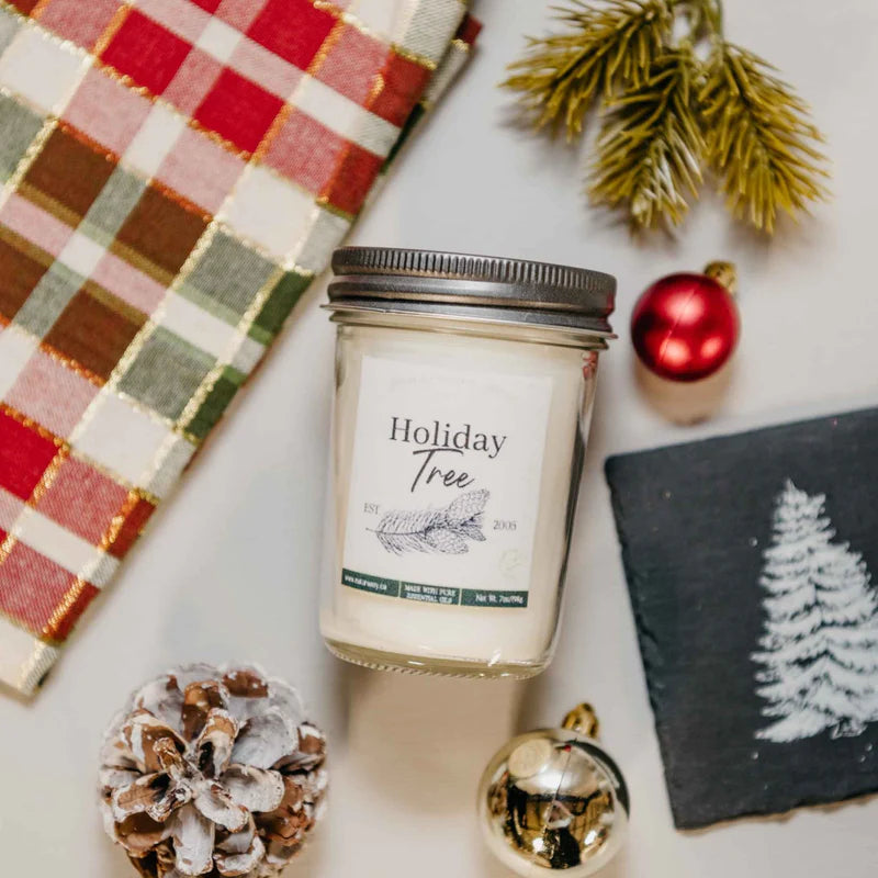 Holiday Tree Jar Candle