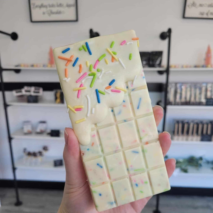 The White Chocolate Sprinkle Bar - Oodles of Chocolates