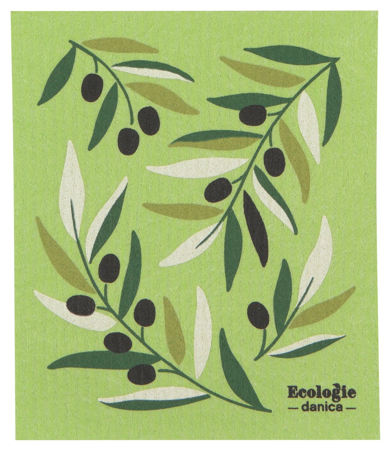 Swedish Sponge Cloth - Olives
