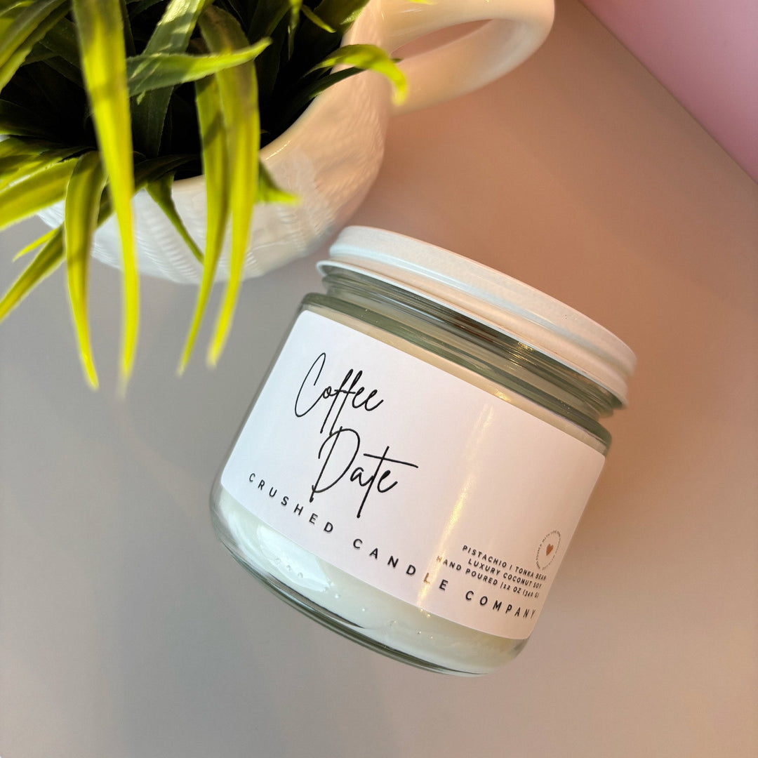 Crushed Candle Co Coffee Date Candle