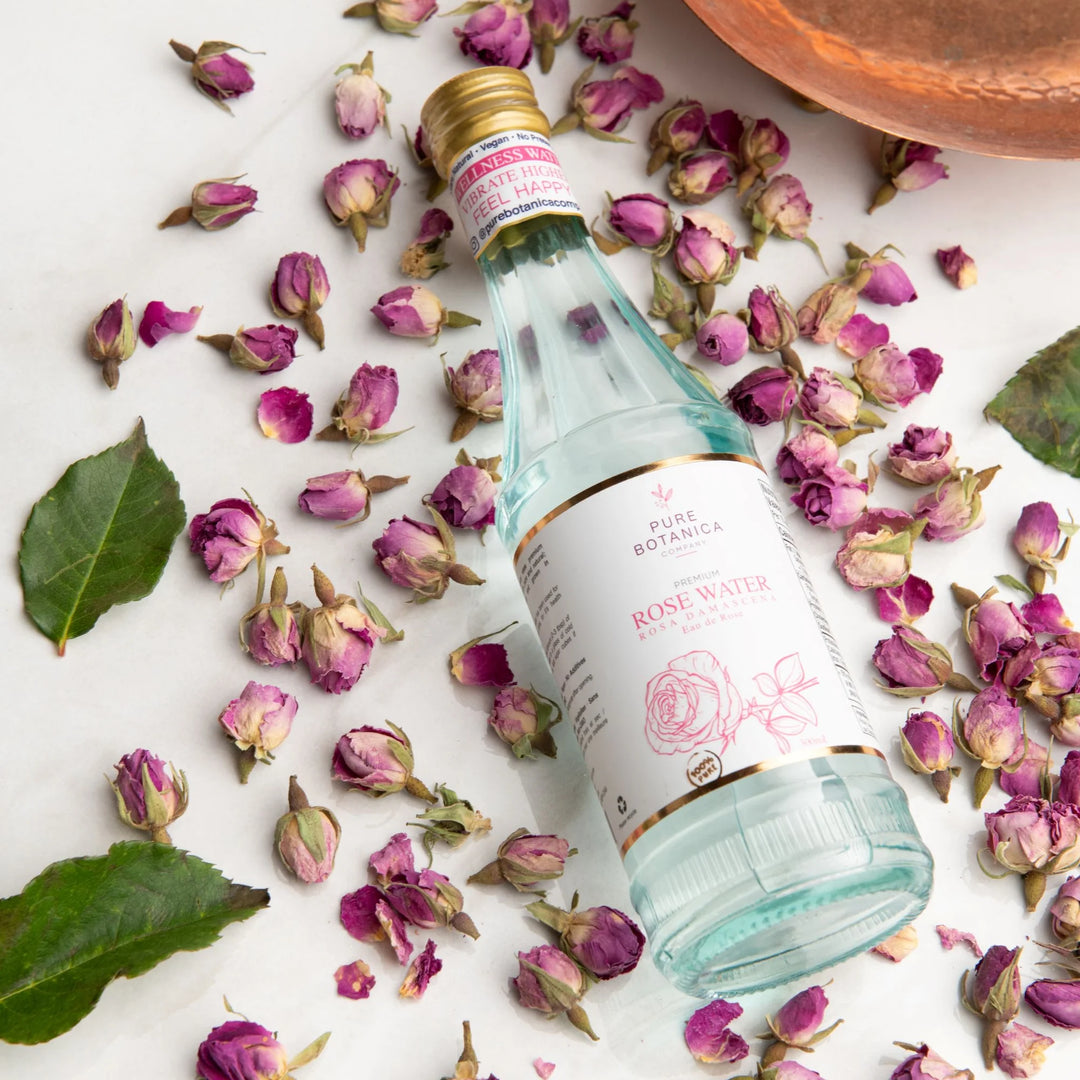 Rose Water: Organic Anti-anxiety + Mood booster