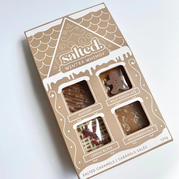 Winter Whimsy Caramels - Salted