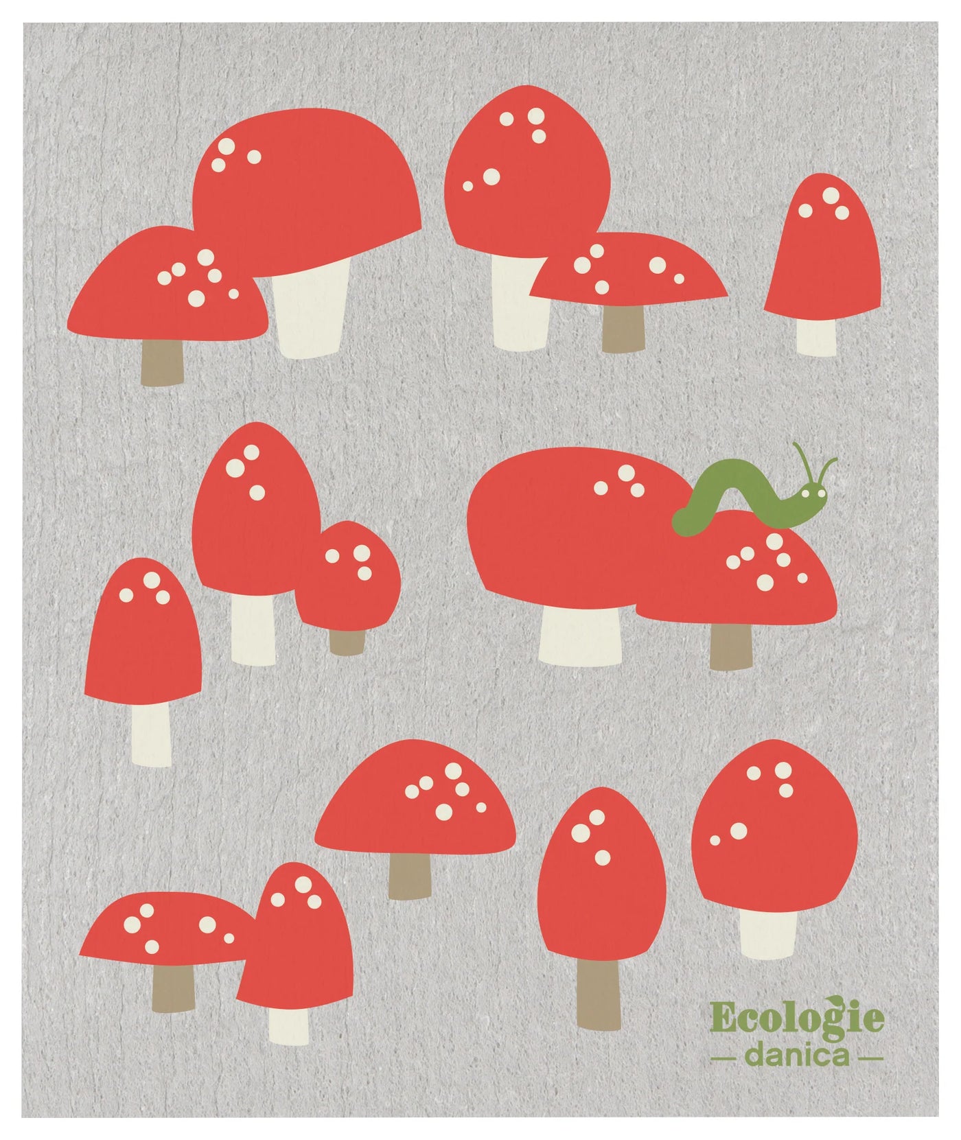 Swedish Sponge Cloth - Totally Toadstools
