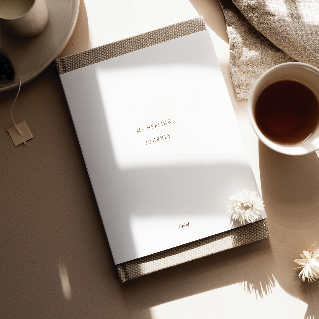 My Healing Jouney - Grief Journal - wheat