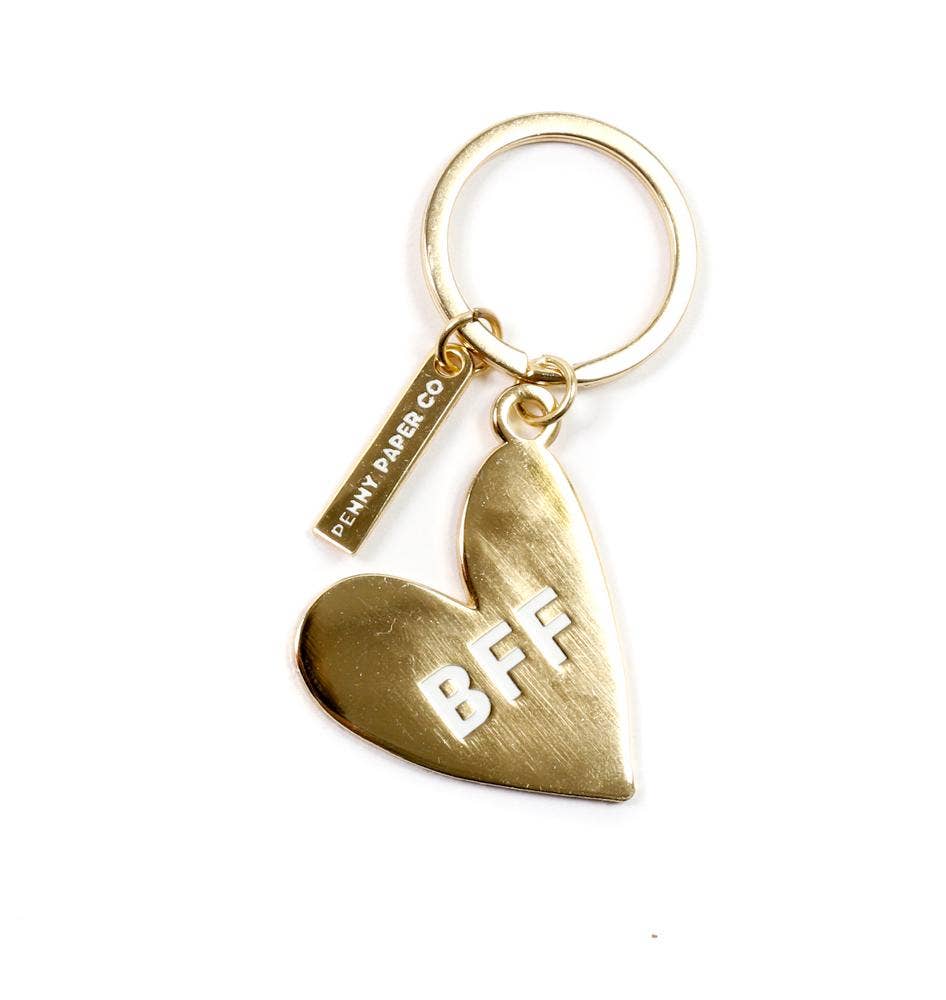 Enamel Keychain, BFF