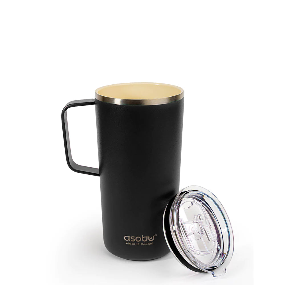 Tower Mug black 20 oz. - Asobu