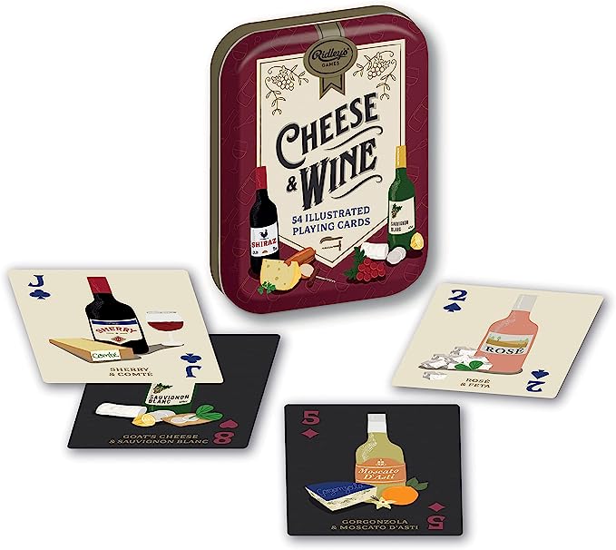 Cheese & Wine playing cards