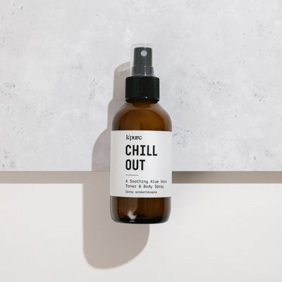 After a day in the sun, you're reaching for aloe-based products to soothe, cool, and restore.  Chill Out, our aloe and essential oil spray will give you instant relief from windburn or sun exposure. Lotions and gels can leave your skin sticky and oily, Chill Out is just the opposite. Feeling stressed? A few spritzes and some deep breaths will help calm you, inside and out. We know you used sunscreen (right?!) but sometimes that re-apply window closes on us all. Chill Out is here for you, we got you.