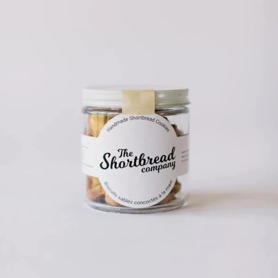 Exactly what you want your shortbread to be. A buttery shortbread offering the perfect balance of subtle sweetness, give and crunch. Perfect anytime, including as an unexpected addition to charcuterie boards and cheese plates.    16oz jar - Approx 35 cookies