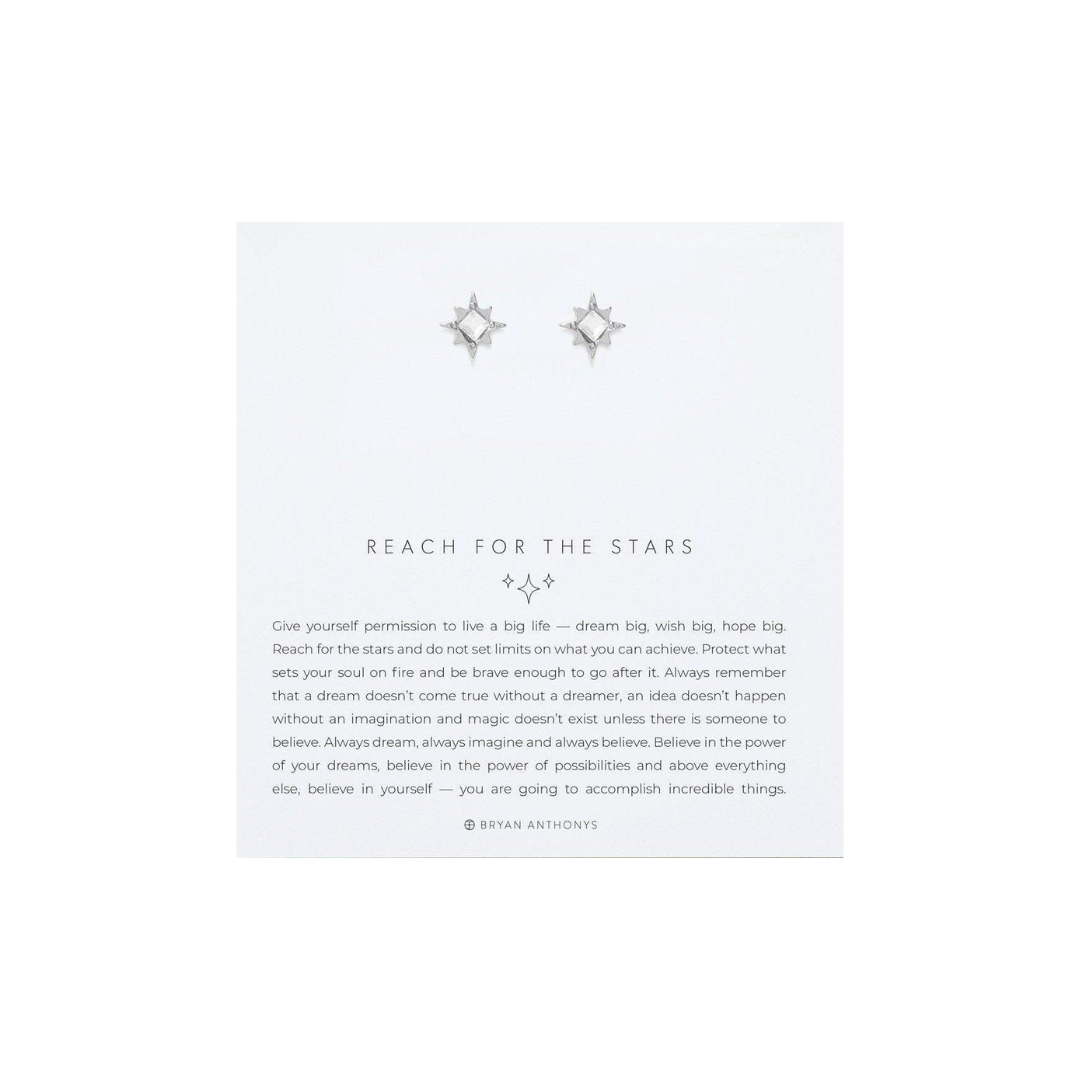 Bryan Anthony's Reach For The Stars Earrings - Silver