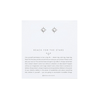 Bryan Anthony's Reach For The Stars Earrings - Silver