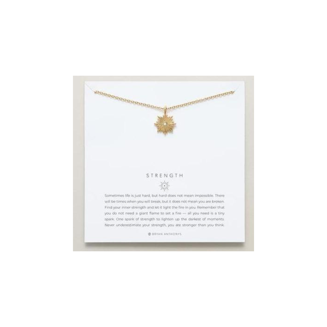 Bryan Anthony's Strength Necklace 14 k Gold