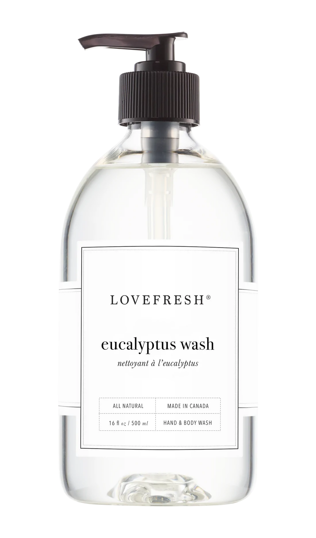 LoveFresh Eucalyptus Hand & Body Wash