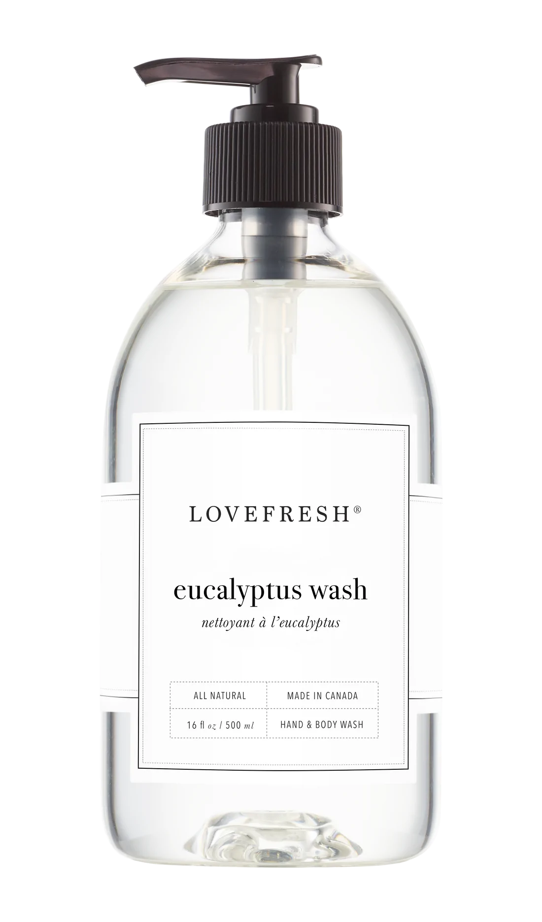 LoveFresh Eucalyptus Hand & Body Wash