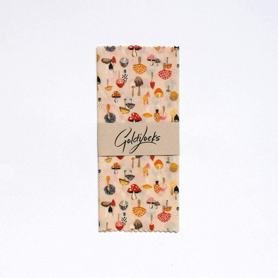 Beeswax Food Wraps: Mushrooms Single Kitchen Items Goldilocks 