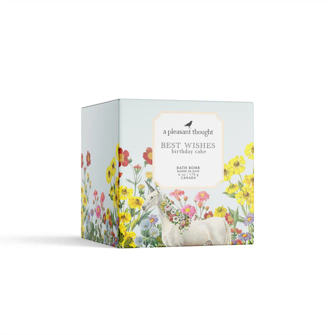 Best Wishes Birthday Cake Bath Bomb