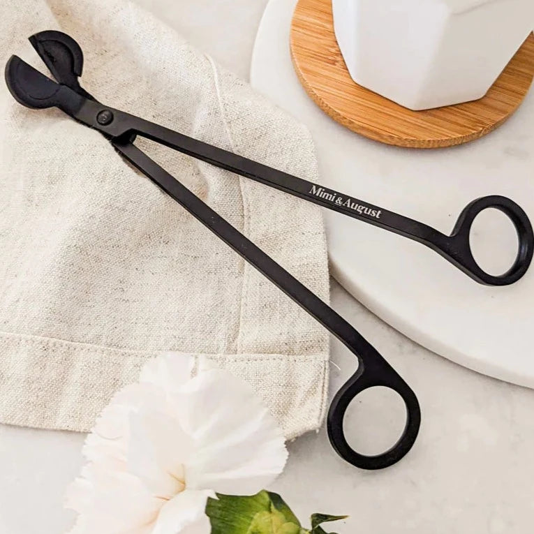 Wick Trimmer, matte black - mimi & august