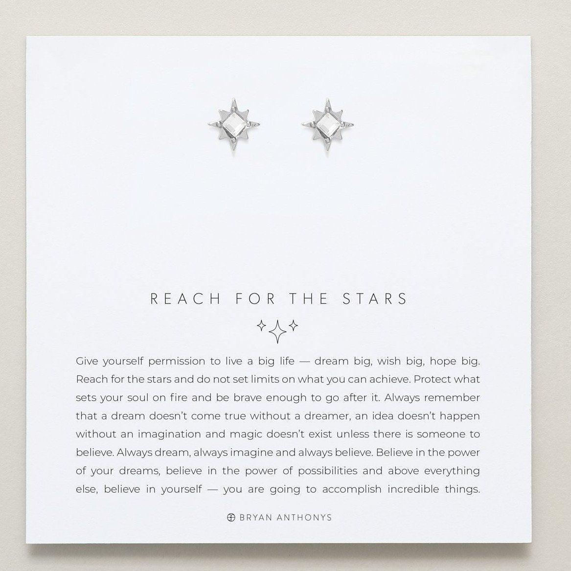 Bryan Anthony's Reach For The Stars Earrings - Silver Clothing/Accessories Bryan Anthonys 