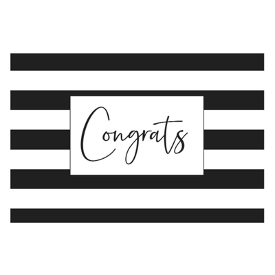 Congrats Note Card Gift Smack Gift Company 