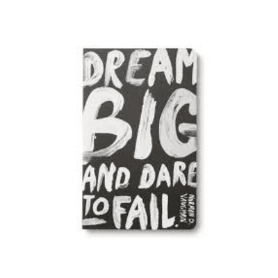 Dream Big And Dare to Fail Journal Stationary Compendium 