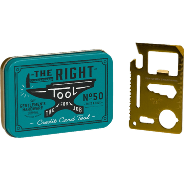 Gentleman's Hardware Original Credit Card Tool Gadgets Gentleman's Hardware 
