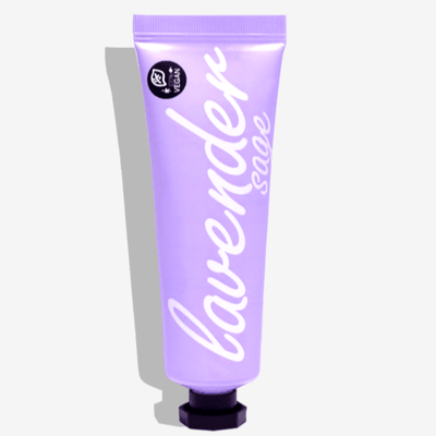 Lavender & Sage Lotion Soothes and Relaxes the senses, creating the ultimate luxurious spa experience with pure botanical extracts.  Always cruelty-free, vegan, and made with all-natural ingredients.  45 ml  The perfect addition to any gift box. 